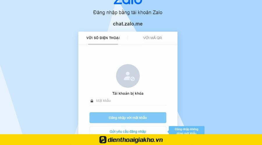 cách khôi phục tài khoản zalo