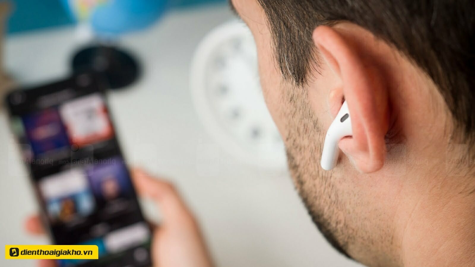 kiểm tra pin tai nghe bluetooth trên iPhone