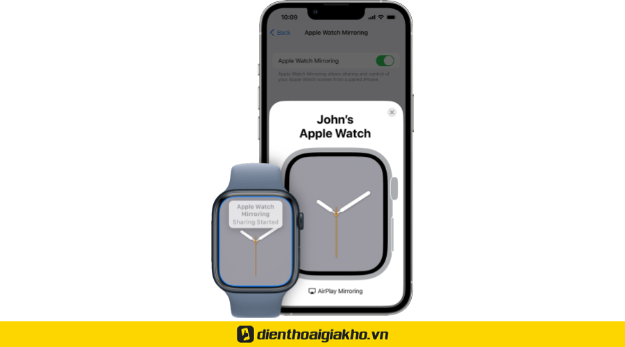 apple watch mirroring 