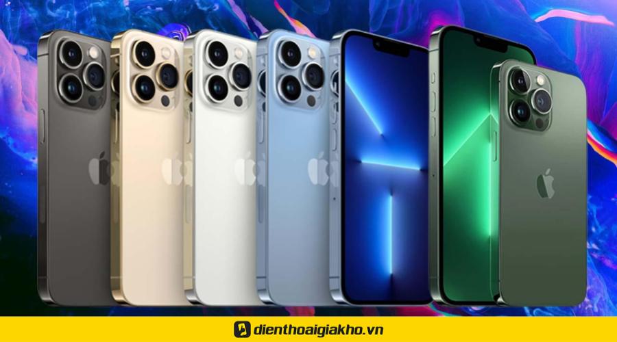 iPhone 13 pro max có mấy màu