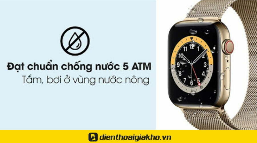 Tắt bluetooth có kết nối được với apple watch - Khả năng chống nước vượt trội