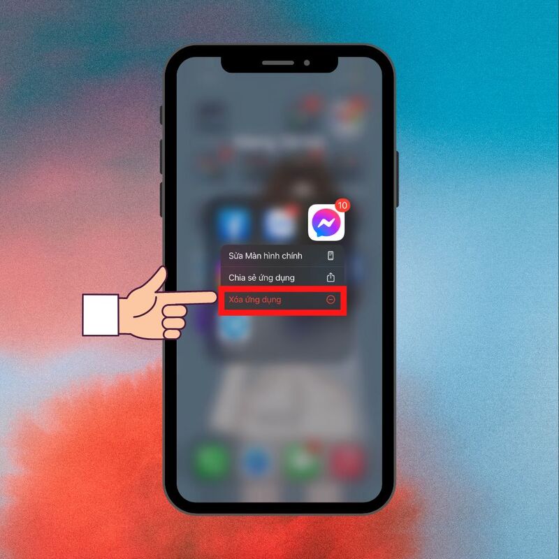 Cài đặt lại ứng dụng Facebook Messenger trên điện thoại của bạn. 