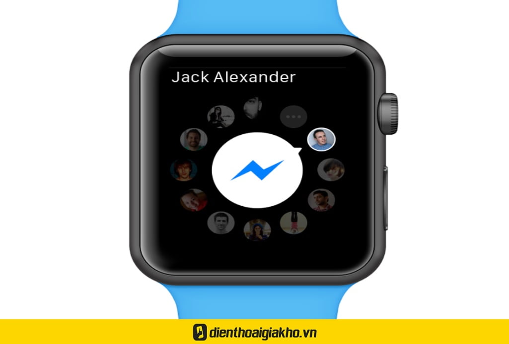 su dung messenger tren apple watch