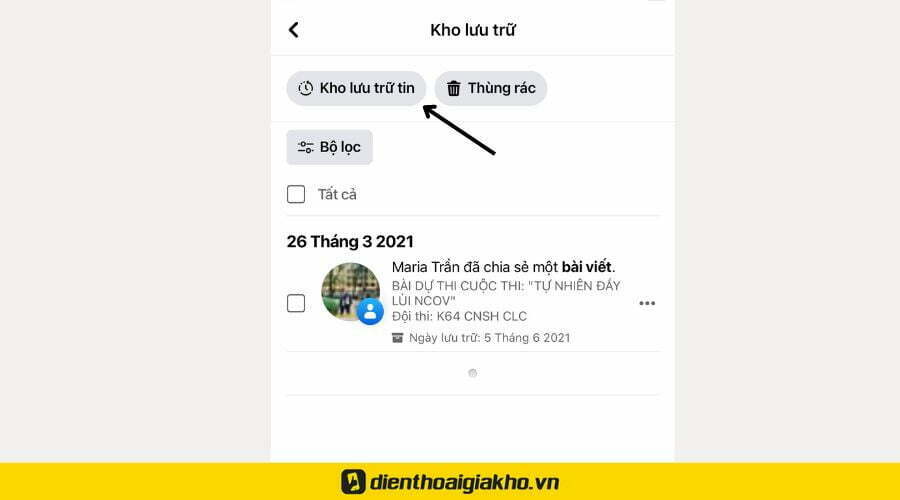 Tại sao không thêm được tin nổi bật trên facebook