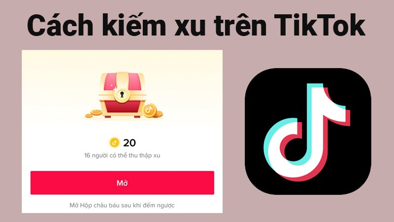 Cách kiếm xu trên Tiktok