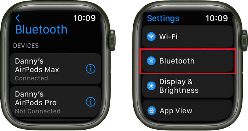 Tìm kiếm Apple Watch lúc hết pin qua Bluetooth
