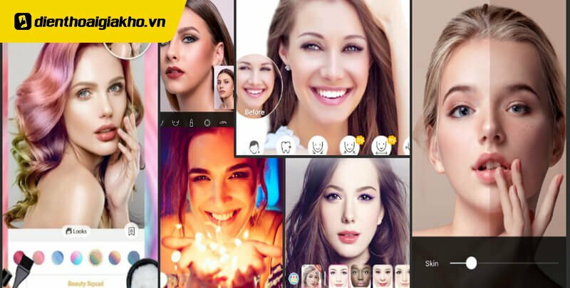 TOP 10+ app trang điểm khuôn mặt đẹp mê li dành cho iOS, Android