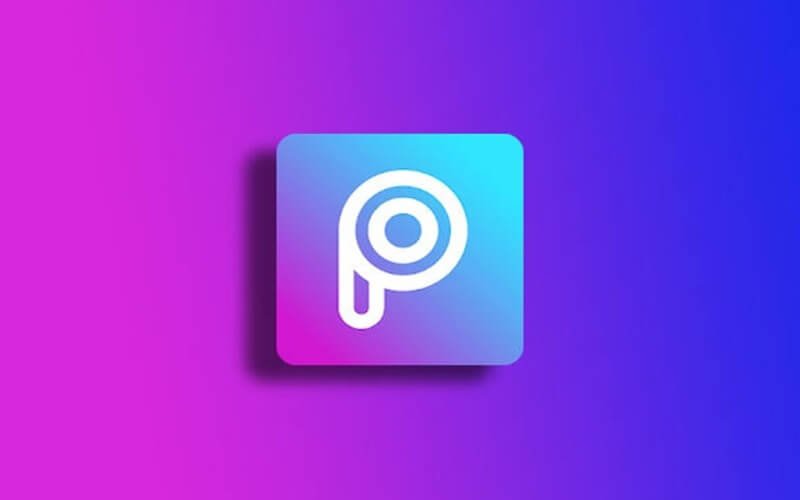 Logo biểu tượng ứng dụng Picsart