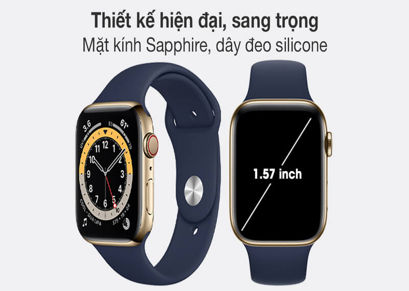 Đồng hồ thông minh cho nữ - Apple Watch S6 LTE