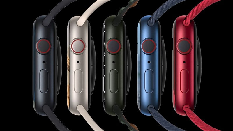 Đồng hồ Apple Watch series 7 có mấy loại?
