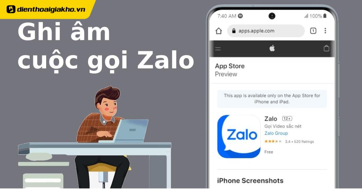 Cách Ghi Âm Cuộc Gọi Zalo Trên Iphone & Android Dễ Dàng - Tin Công Nghệ -  Điện Thoại Giá Kho Dienthoaigiakho.Vn