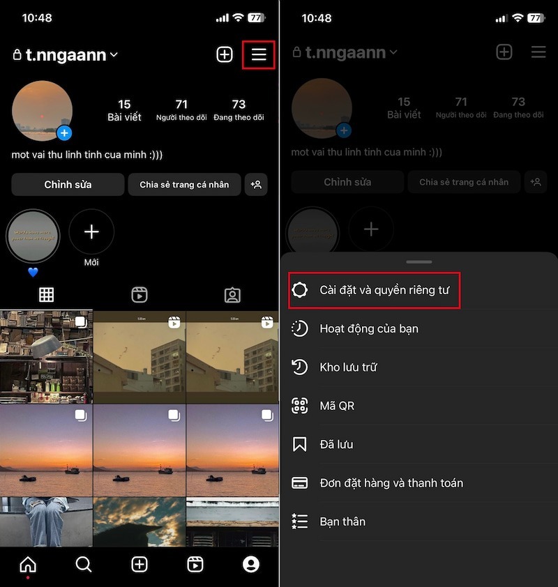 Cách đăng lại story từ Instagram lên Facebook 2