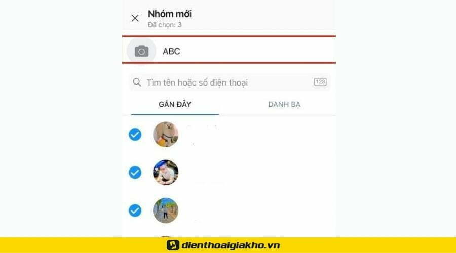 cách tạo nhóm zalo