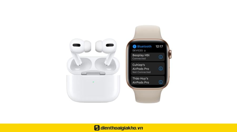Kết nối tai nghe cùng Apple watch dễ dàng