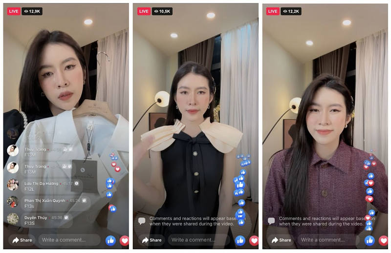 Livestream bán hàng trên Tiktok Shop