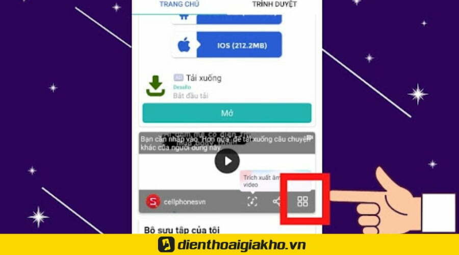 Lưu trữ tin trên Instagram bằng ứng dụng khác