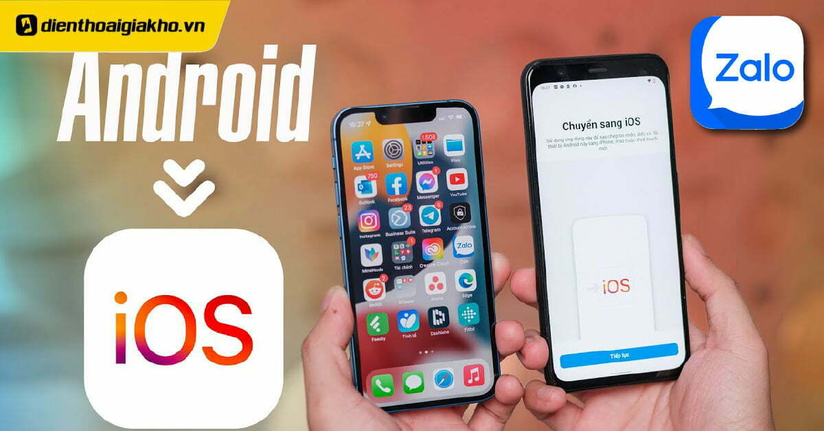 Cách sao lưu tin nhắn zalo từ android sang iphone đơn giản