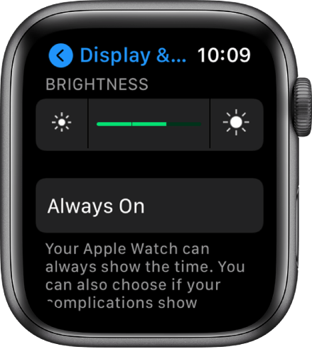 Cách bật màn hình luôn sáng Apple Watch