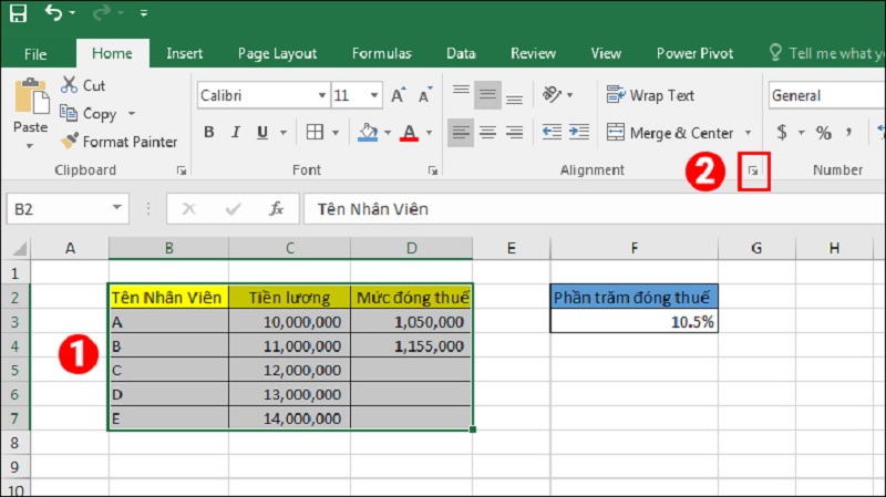 bước 1 khóa file excel