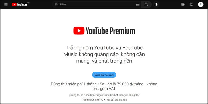 Hướng dẫn cách đăng ký tài khoản Youtube Premium nhanh chóng