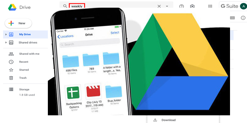 cách gửi file qua google drive trên điện thoại