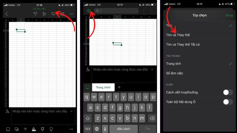 cách sử dụng excel trên ipad