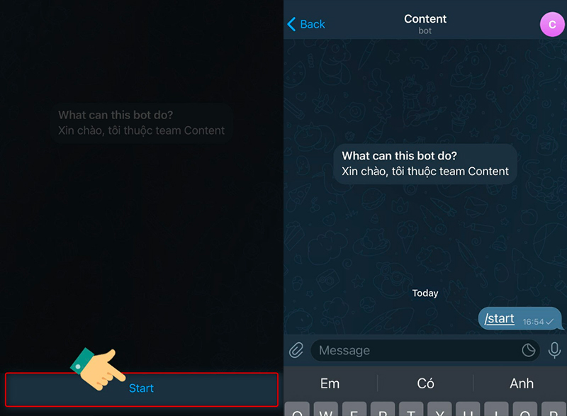 cách tạo bot telegram