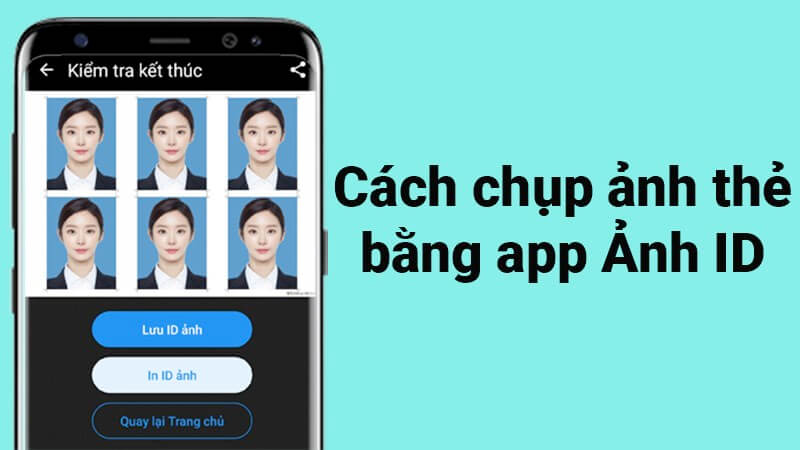 Chụp ảnh 3x4 bằng điện thoại