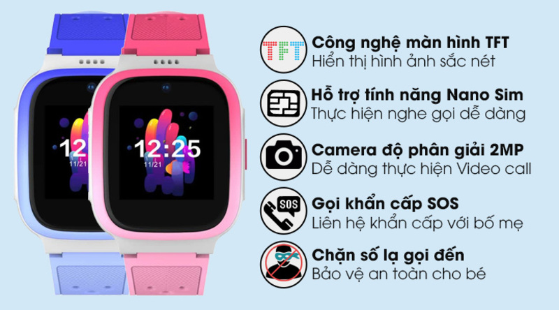đồng hồ nghe gọi trẻ em