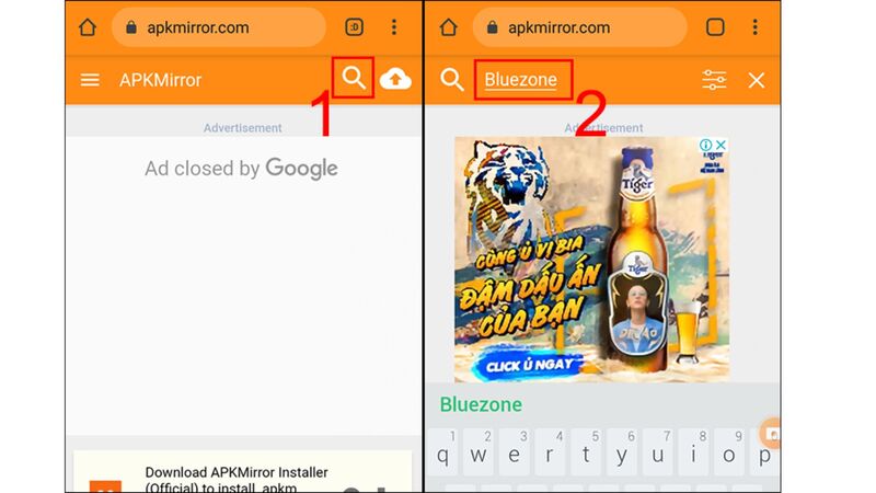 tim ung dung tren apkmirror