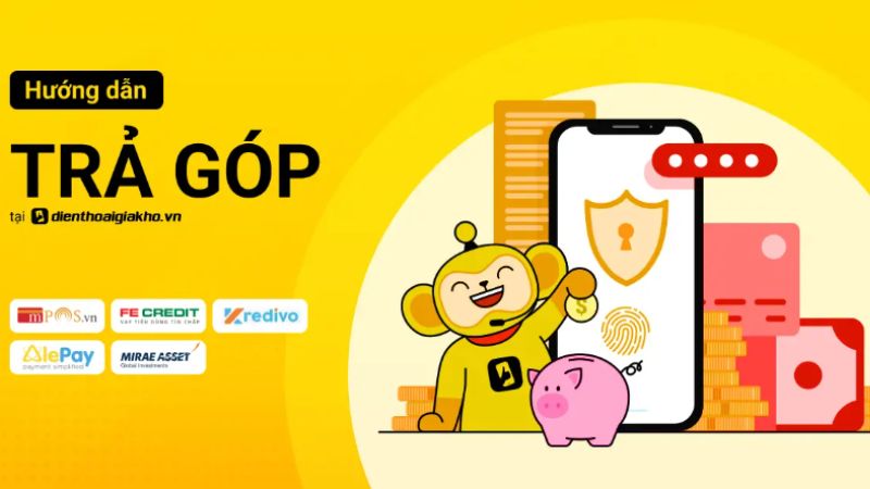 các hình thức trả góp tại giá kho