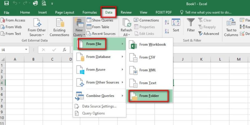 cách gộp nhiều file excel thành 1 file