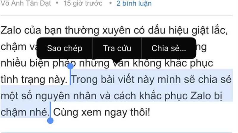 cách sao chép chữ từ ảnh trên iPhone