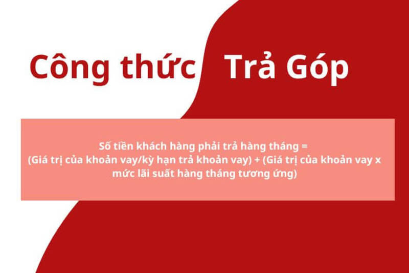 Công thức tính lãi suất trả góp điện thoại