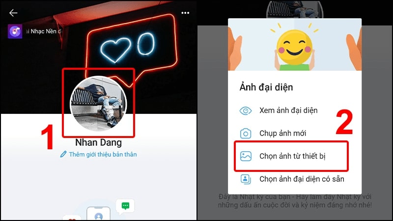 Thay đổi ảnh đại diện Zalo dễ dàng