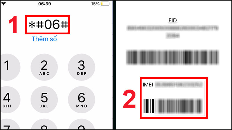 Kiểm tra IMEI trên iPhone lock