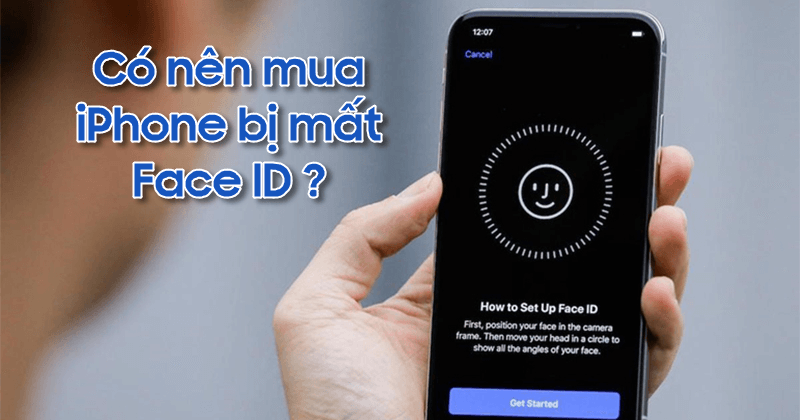 Xem xét giá cả iPhone mất face id