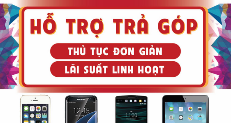 mua điện thoại trả góp không qua ngân hàng