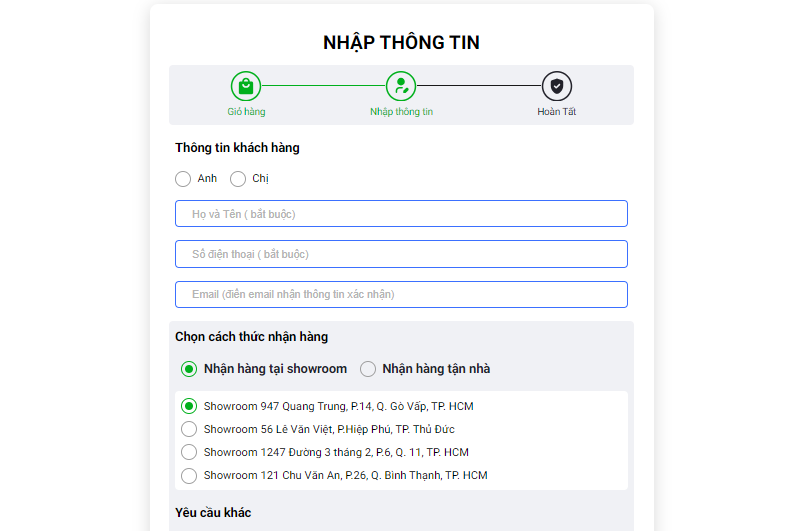 Mua tại Website Điện thoại Giá Kho