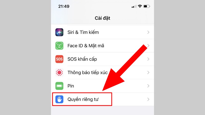 Cách để tắt theo dõi bí mật trên iPhone