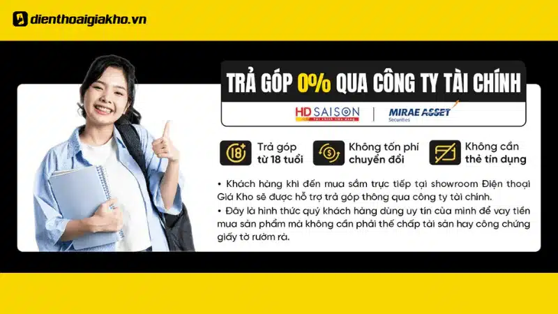 mua iphone trả góp bao nợ xấu