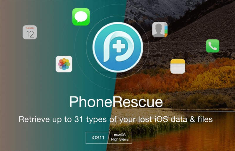 Lấy lại ảnh đã xoá trên iPhone bằng PhoneRescue