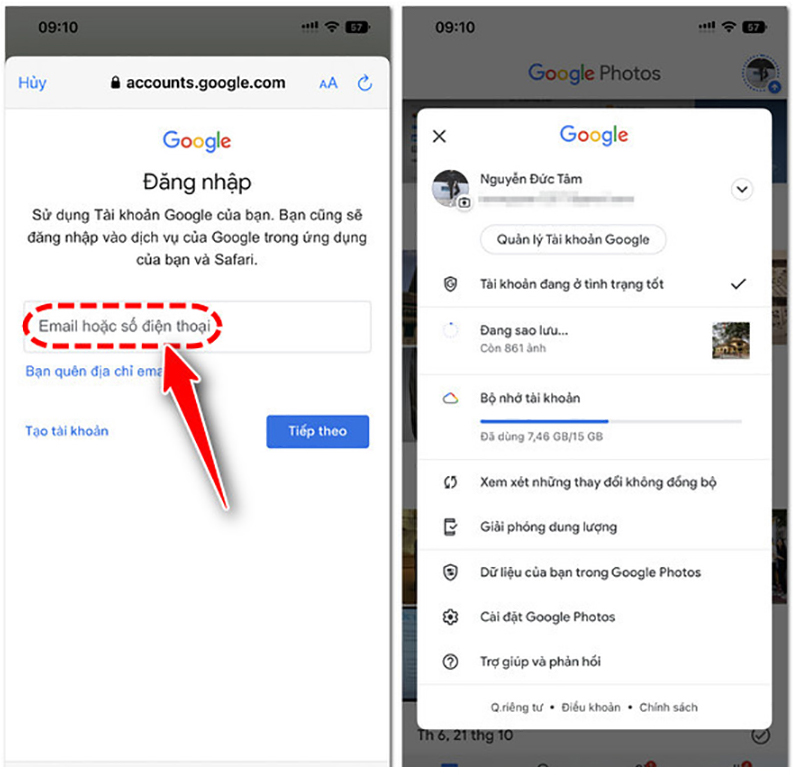 xoá ảnh trên iphone thì icloud còn không