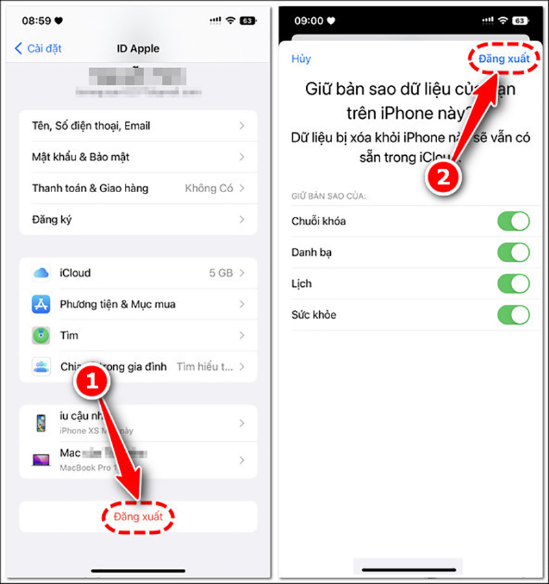 xoá ảnh trên iphone thì icloud còn không
