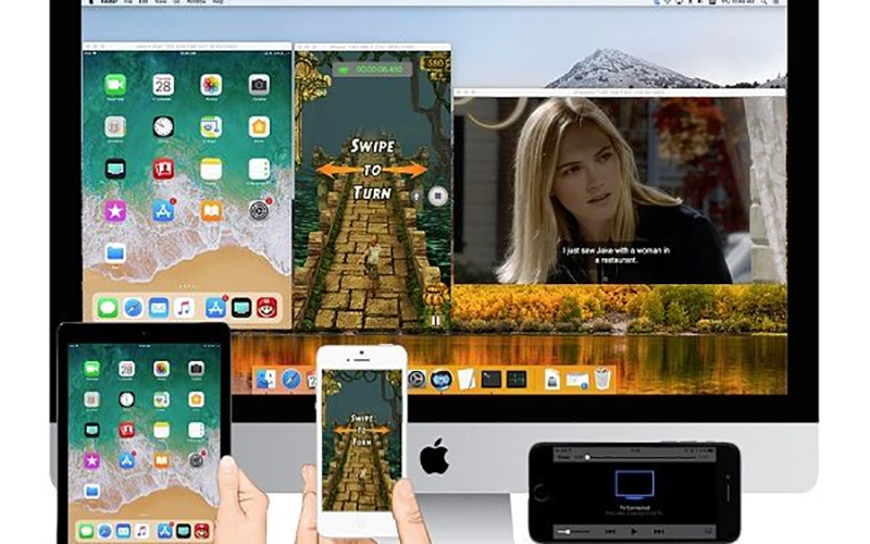 app phản chiếu màn hình iphone