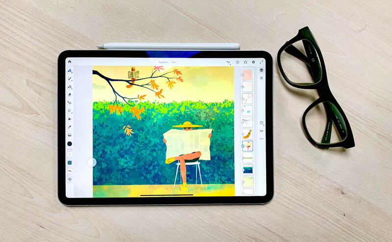 Ứng dụng vẽ trên thiết bị iPad - Tayasui Sketches