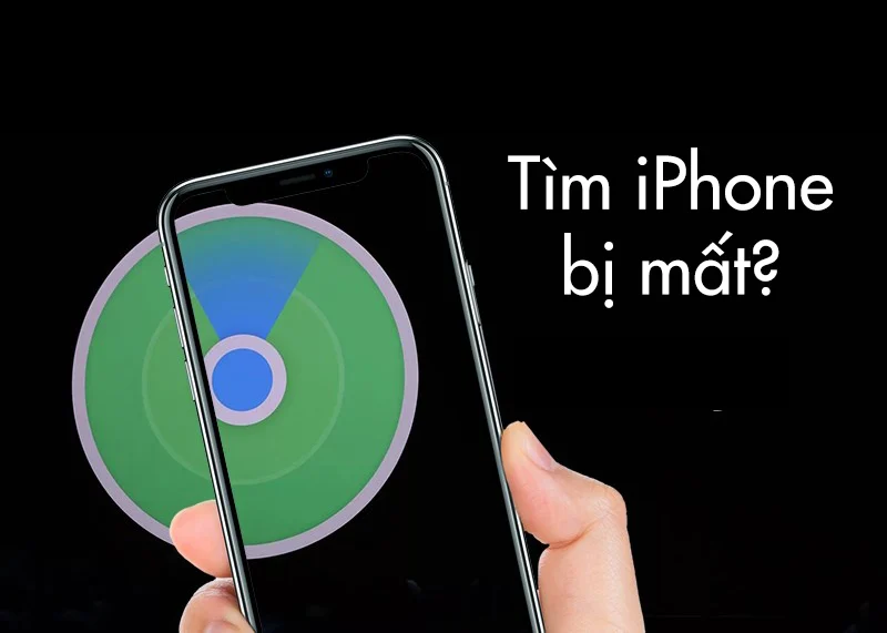 tìm iphone bị mất khi tắt nguồn