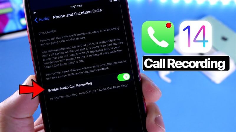 Ghi âm trên điện thoại iPhone