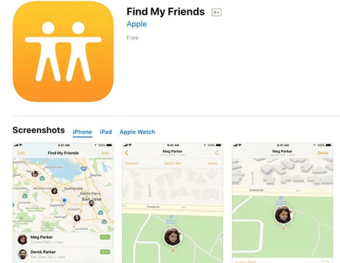Định vị bằng iPhone của chồng bằng Find My Friends
