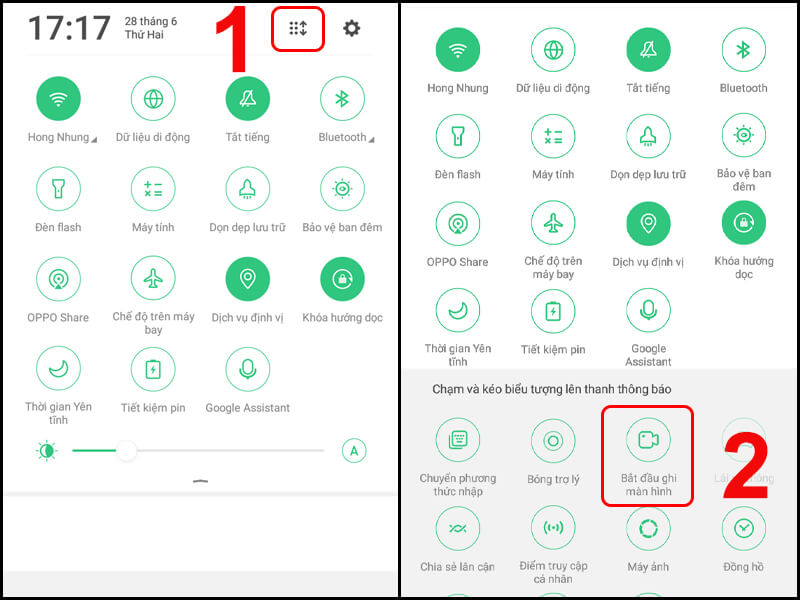 cách ghi âm màn hình điện thoại android